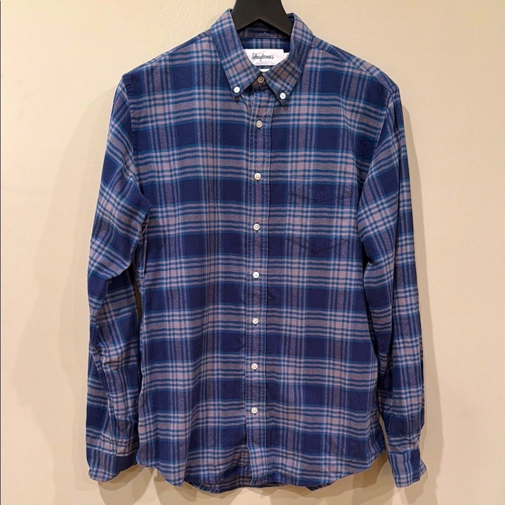 Schnayderman’s Plaid Button-Down Shirt
